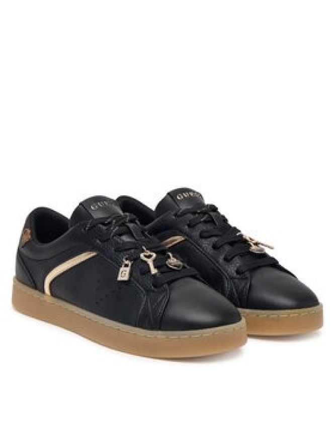 Guess Sneakersy FLFJA2 ELE12 Czarny