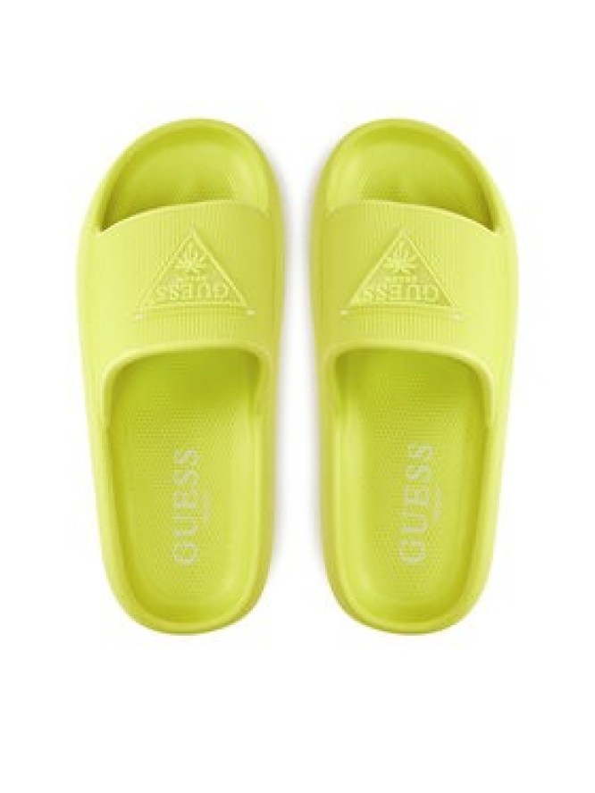Guess Klapki E4GZ27 WG5X0 Zielony