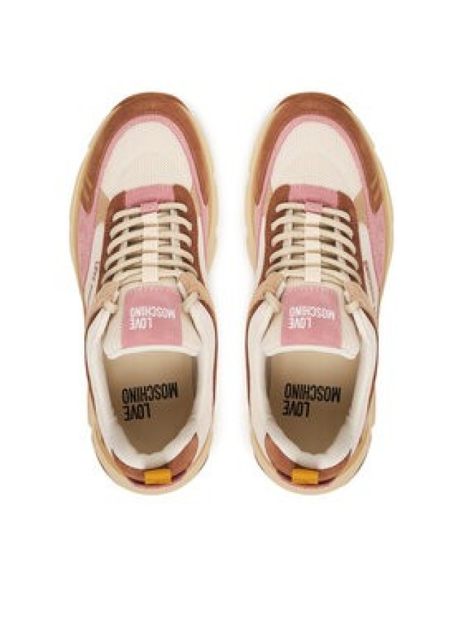 LOVE MOSCHINO Sneakersy JA15426G1OIQ511A Kolorowy