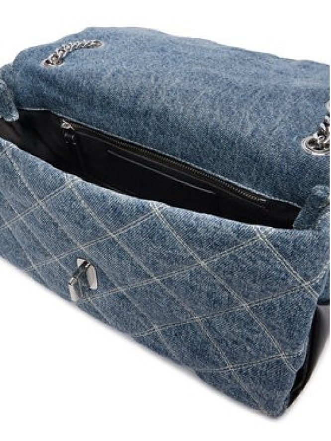 Marc Jacobs Torebka The Quilted Denim Dual Convertible 2P5HCR019H03 Niebieski