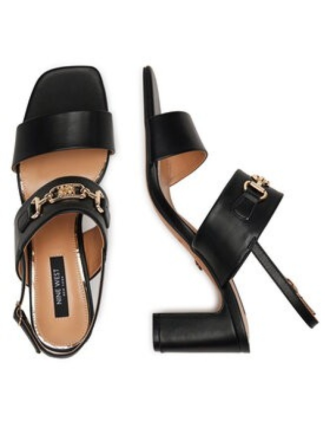 Nine West Sandały 2489-19 Czarny
