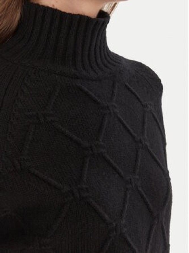 Elisabetta Franchi Golf MK-55T-57E2-V420 Czarny Regular Fit