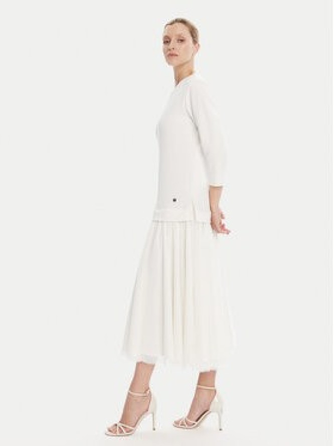 JOOP! Sukienka codzienna 58 253JE58Taren 30047770 Écru Regular Fit