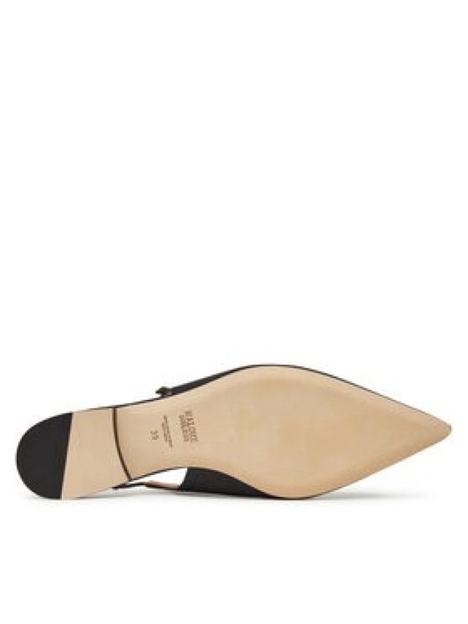 MALONE SOULIERS Baleriny Karla 10-1 Czarny