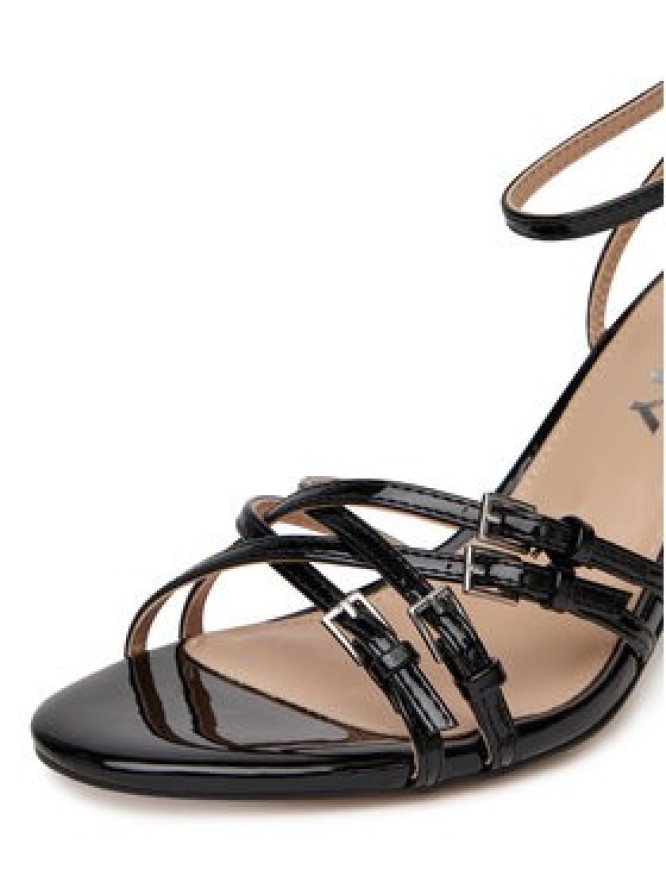 JENNY Sandały LS6025-08 Czarny