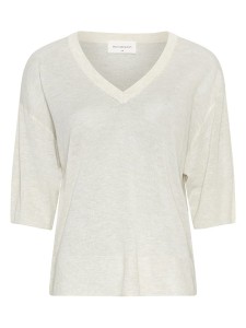 MOSS COPENHAGEN Bluzka w kolorze kremowym rozmiar: XS/S