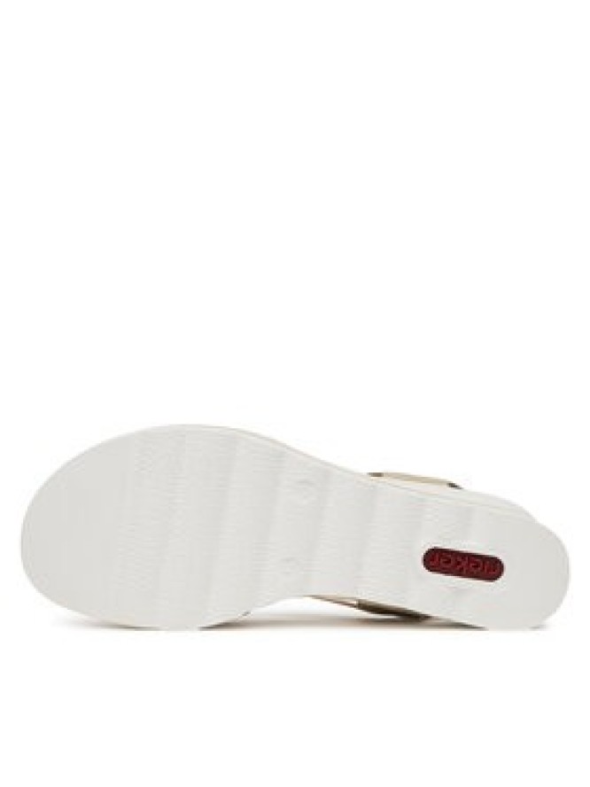 Rieker Sandały 67498-62 Beżowy