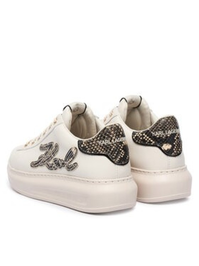 KARL LAGERFELD Sneakersy Kapri Embro KL62517P Biały