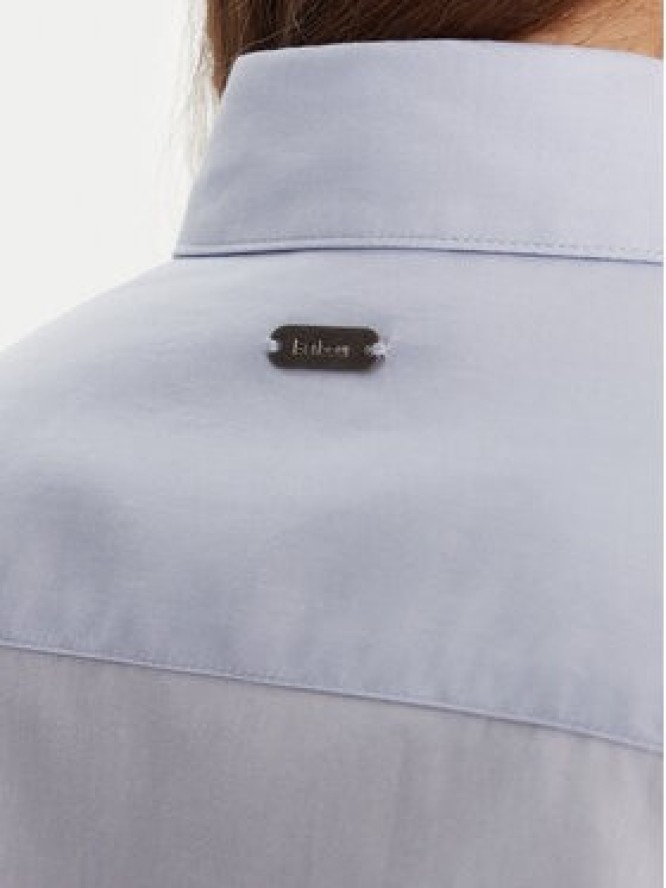 Barbour Koszula Derwent LSH1409BL13 Błękitny Regular Fit