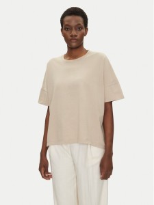 Bomboogie T-Shirt TW7441TJOR5 Beżowy Relaxed Fit