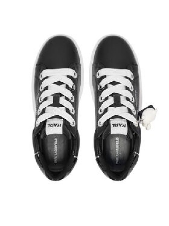 KARL LAGERFELD Sneakersy Kapri KL62536C Czarny