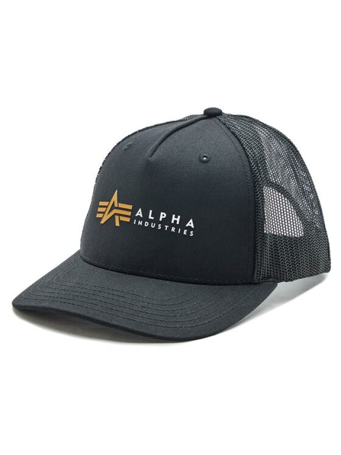 Alpha Industries Czapka z daszkiem Label 106901 Czarny
