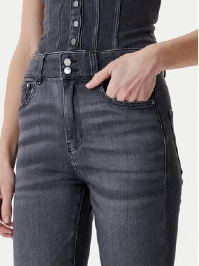 Guess Jeansy W6RA3I D6921 Szary Wide Leg