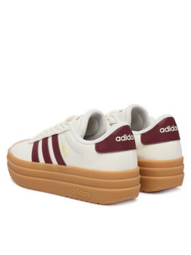 adidas Sneakersy Vl Court Bold Shoes JQ5642 Beżowy jasny