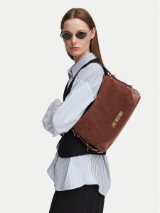 LOVE MOSCHINO Torebka JC4091PP1PLD120A Brązowy