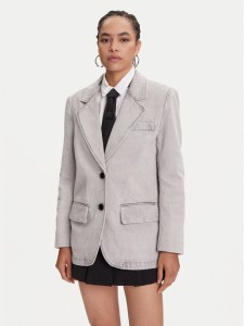 Miss Sixty Marynarka 6S1WJ58700 Szary Loose Fit