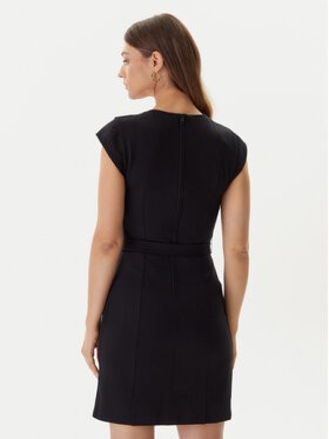 Guess Sukienka koktajlowa W5BK21 KCMU2 Czarny Slim Fit