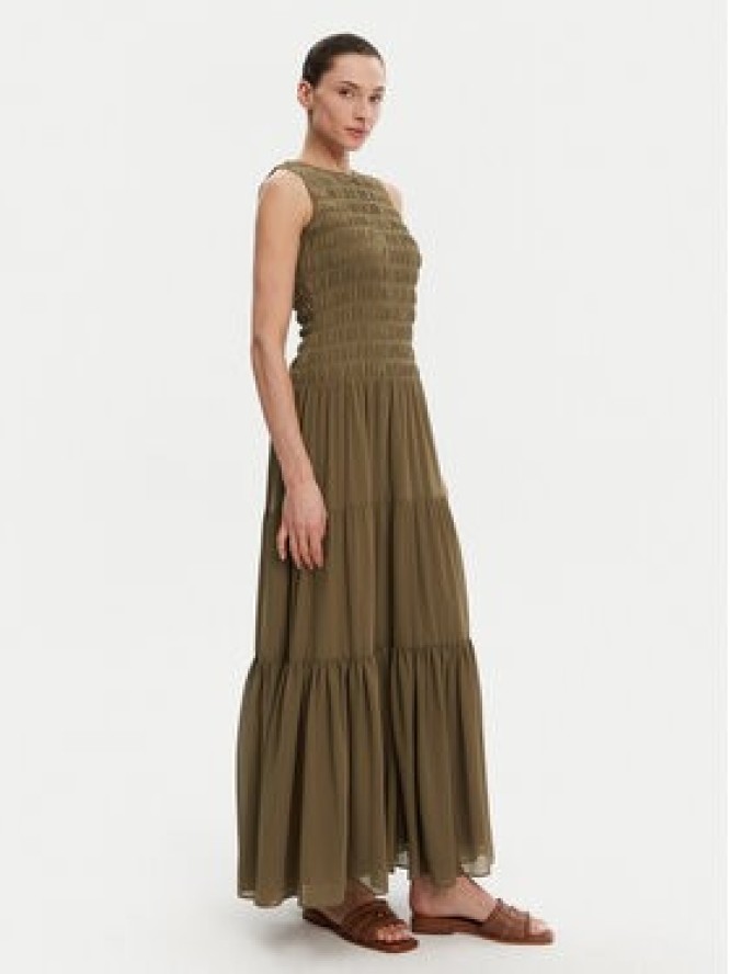 MICHAEL Michael Kors Sukienka letnia MS582VF7R3 Khaki Regular Fit