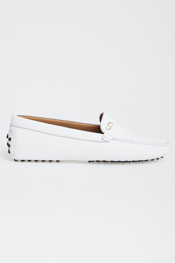 Mokasyny damskie skórzane CESARE CASADEI