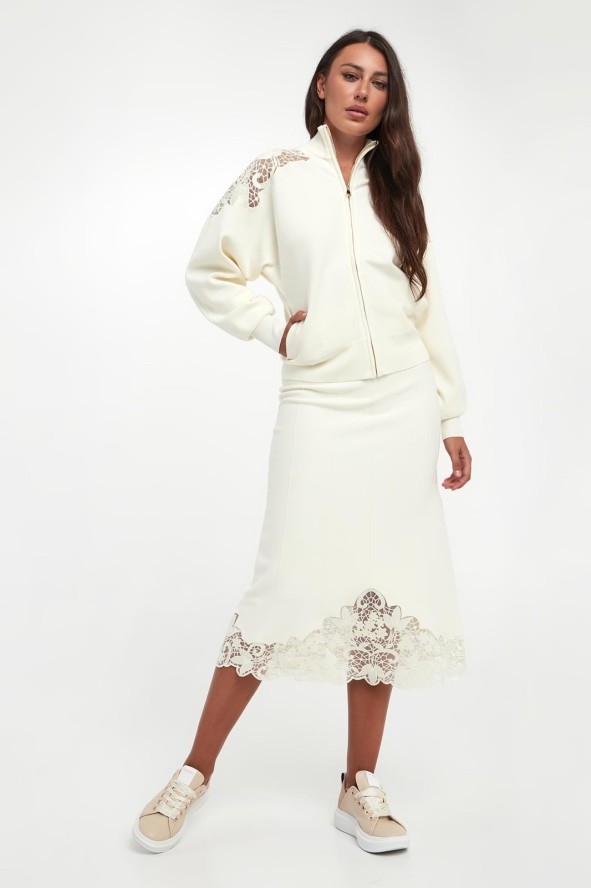 Sweter damski zapinany na zamek TWINSET