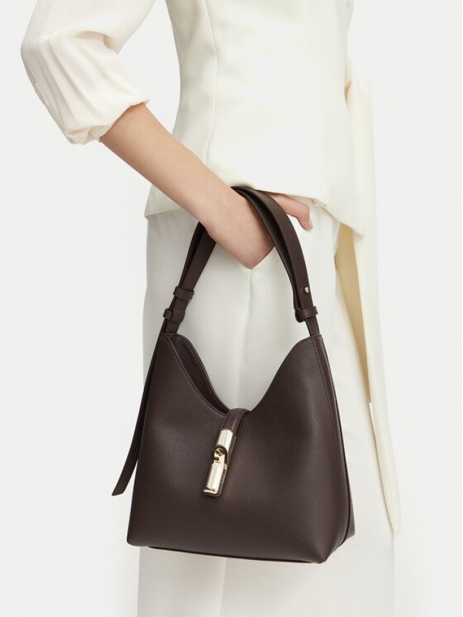 Furla Torebka Goccia S WB01979 BX3353 CN 2460S Brązowy ciemny