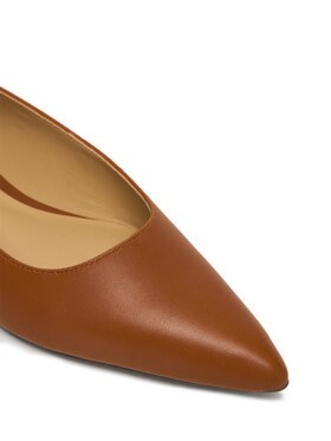 LAUREN RALPH LAUREN Baleriny Londyn 802P09039002 Brązowy