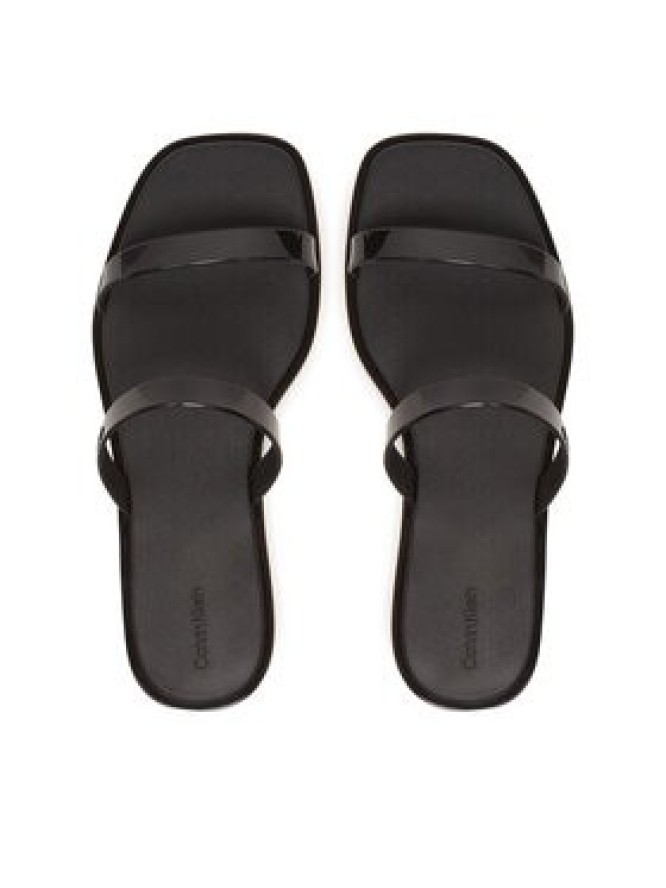 Calvin Klein Klapki Jelly HW0HW02417 Czarny