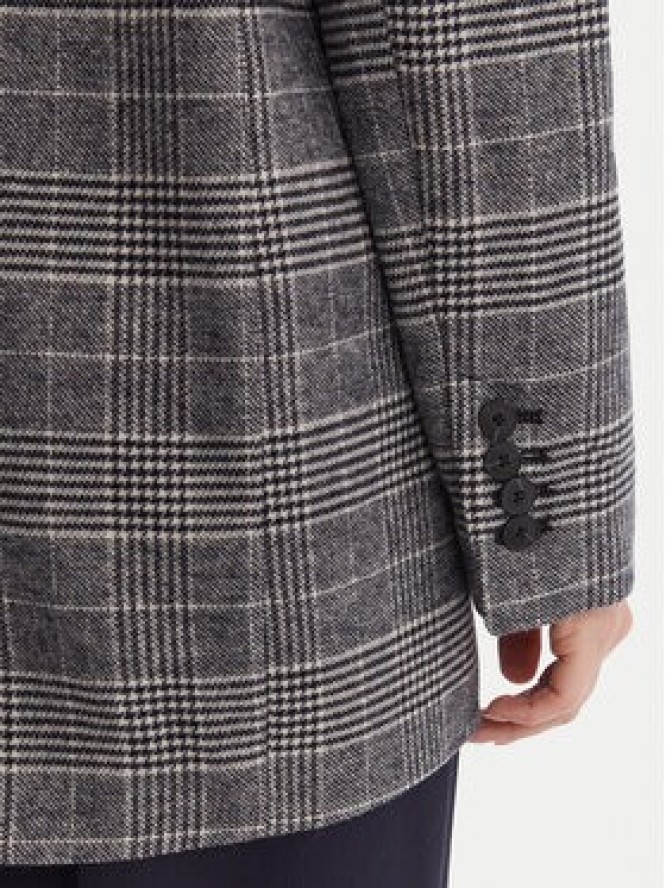 MAX&Co. Marynarka Iames 2526046084200 Szary Relaxed Fit