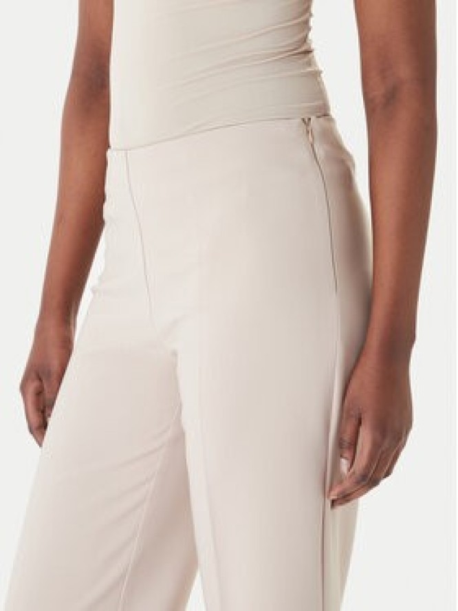 Rinascimento Spodnie palazzo CFC0127878003 Beżowy Wide Leg