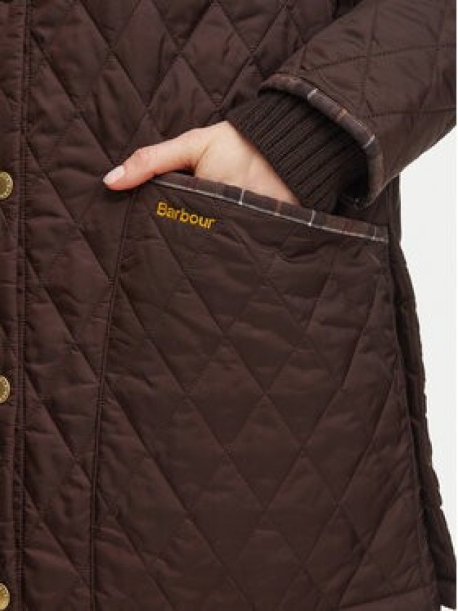 Barbour Kurtka przejściowa Liddesdale LQU1936BR92 Brązowy ciemny Relaxed Fit
