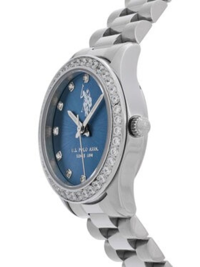 U.S. Polo Assn. Zegarek Felicity USP8406LB Srebrny