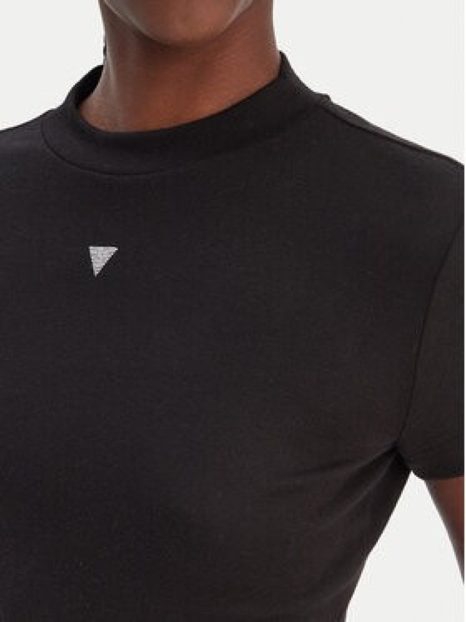 Guess Bluzka W6RP99 KCNH2 Czarny Regular Fit