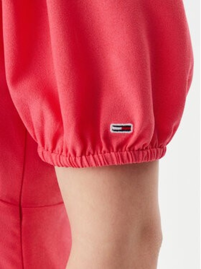 Tommy Jeans Sukienka letnia DW0DW20337 Różowy Regular Fit