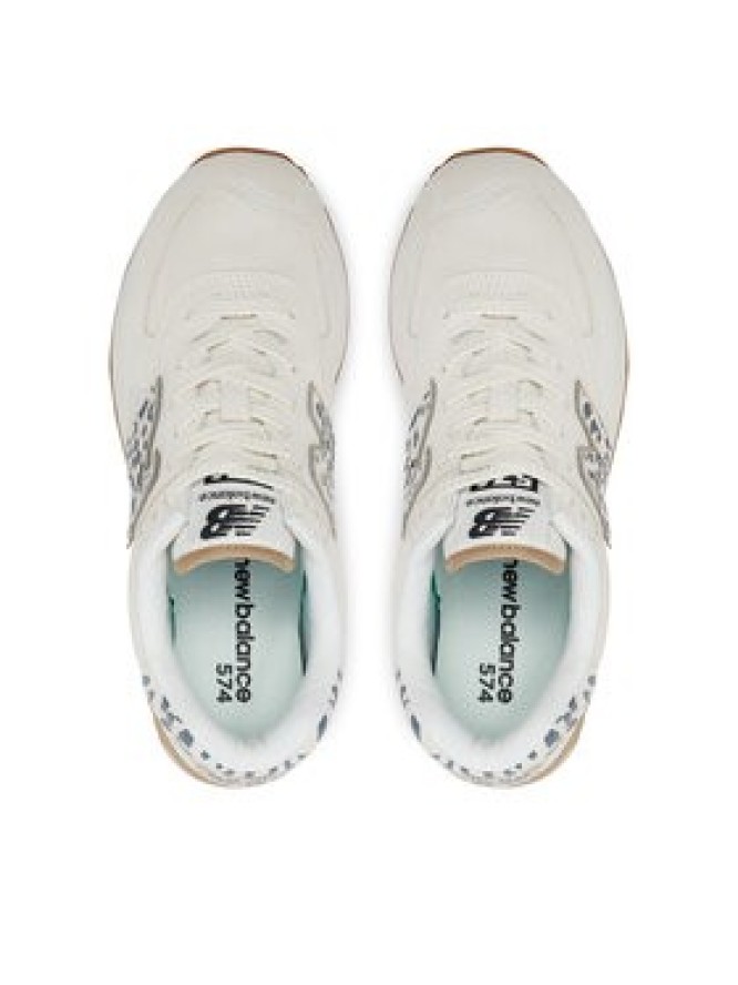 New Balance Sneakersy WL574XD2 Écru