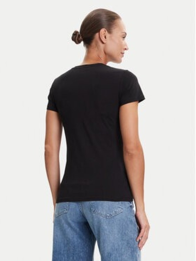 Liu Jo T-Shirt UF5265 JS923 Czarny Regular Fit