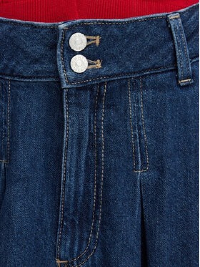 Tommy Jeans Spódnica jeansowa DW0DW22897 Niebieski Regular Fit