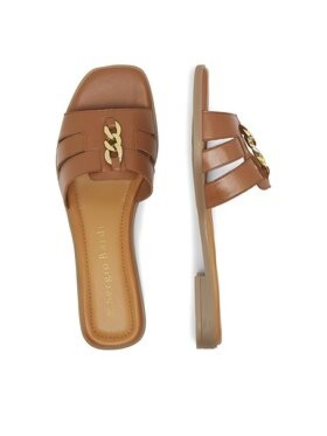 Sergio Bardi Klapki WI16-B1033-04SB Brązowy