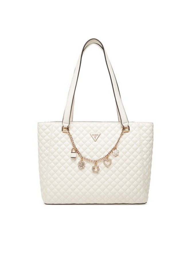 Guess Torebka Everlee HWEG86 79250 Écru