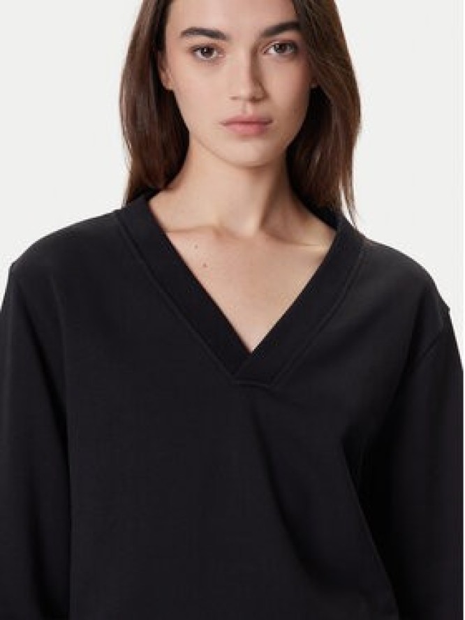 KARL LAGERFELD Bluza A4W20040 Czarny Regular Fit