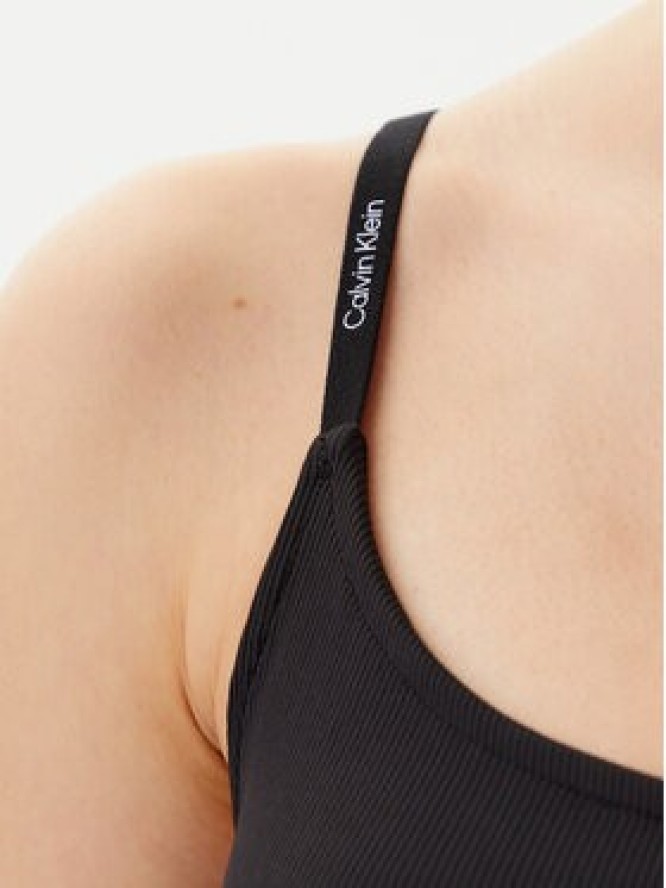 Calvin Klein Jeans Top Logo J20J225312 Czarny Slim Fit