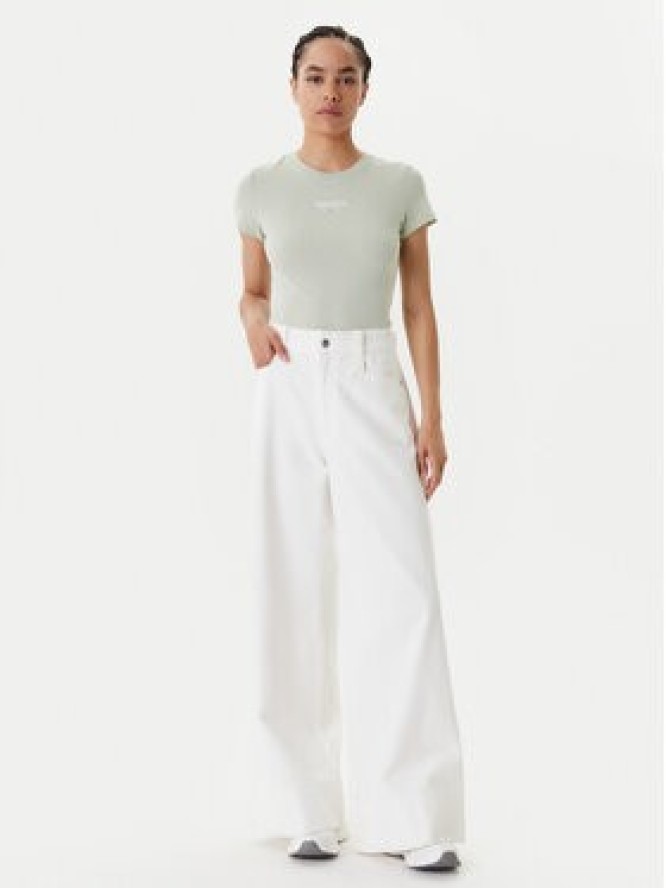 Tommy Jeans T-Shirt Essential DW0DW20913 Zielony Slim Fit