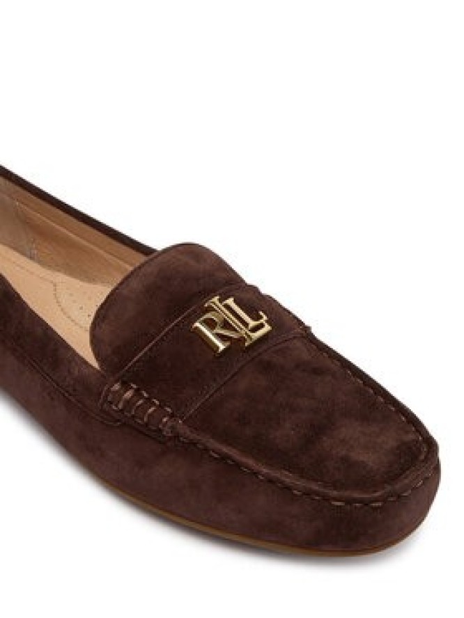LAUREN RALPH LAUREN Mokasyny Barnsbury 802821629038 Brązowy