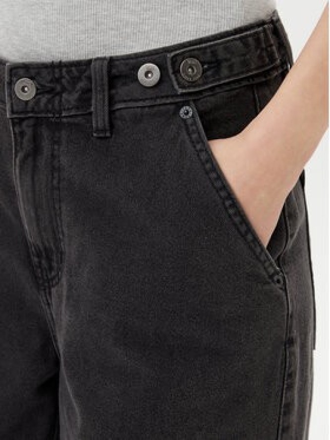 Vans Jeansy Curbside VN000FVH Czarny Wide Leg