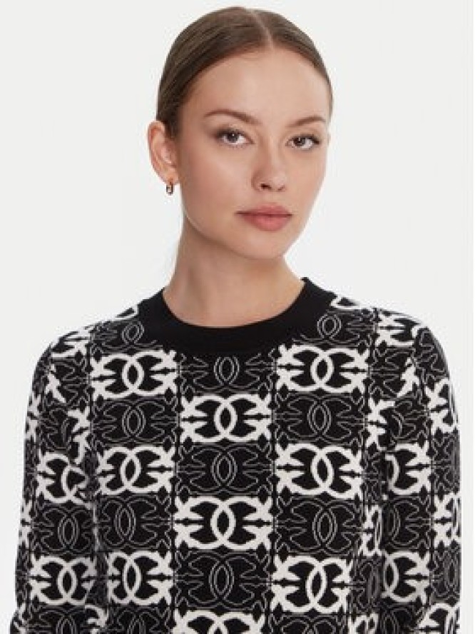 PINKO Sweter Gypsies 106041 A2YD Czarny Regular Fit