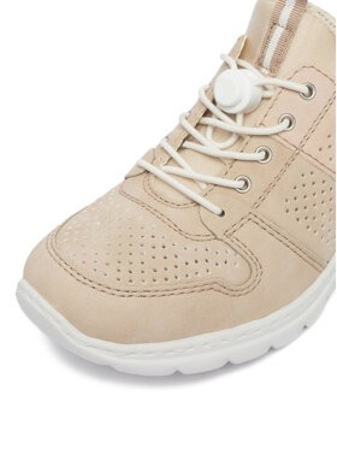Rieker Sneakersy CEO-L3254-62 Beżowy jasny