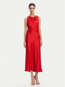 Imperial Sukienka koktajlowa AEQJJBA Czerwony Regular Fit