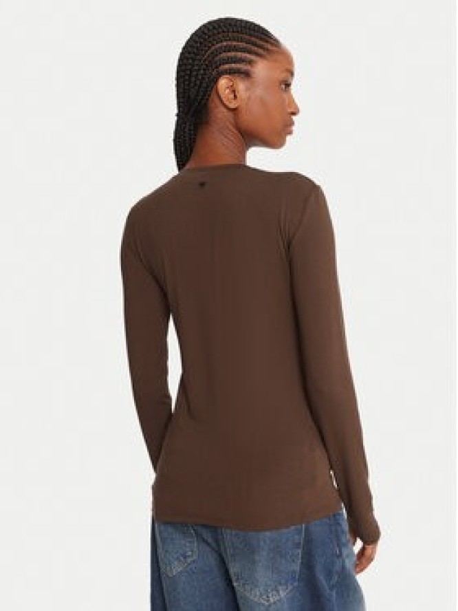 Weekend Max Mara Bluzka Multie 2525946012 Brązowy Slim Fit