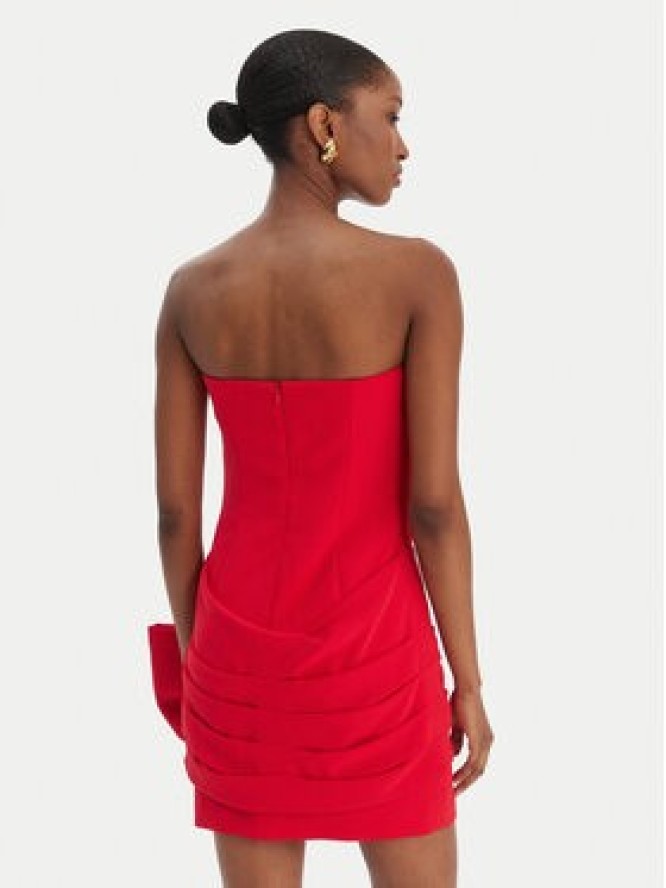 Marella Sukienka koktajlowa Editore 2613221013 Czerwony Slim Fit