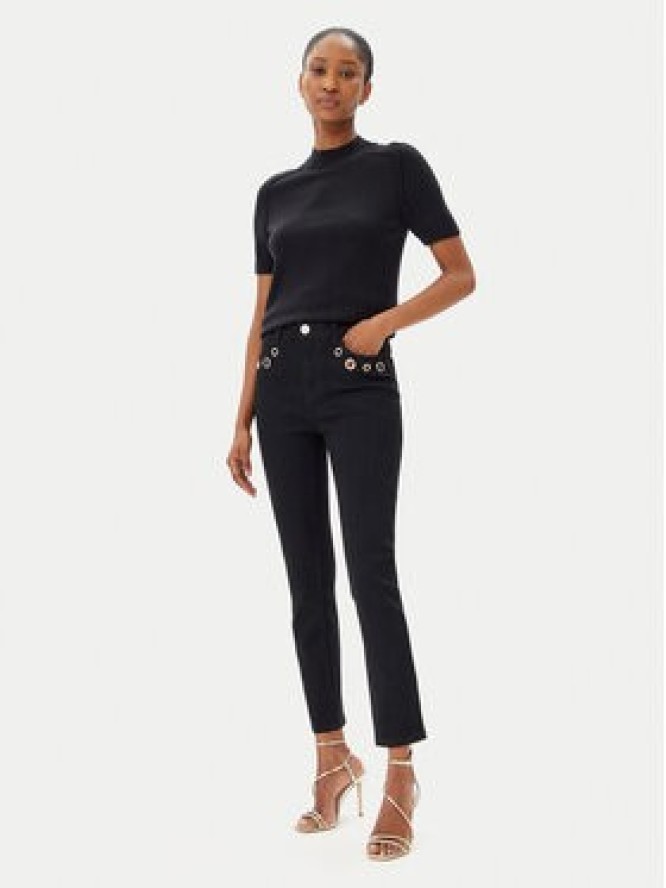 Artigli Jeansy ADDE002564 002 Czarny Slim Fit