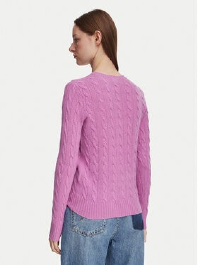 Polo Ralph Lauren Sweter 211971865506 Różowy Regular Fit